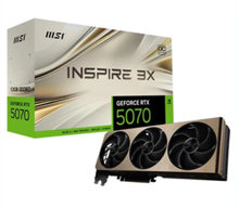 کارت گرافیک ام اس آی مدل GeForce RTX 5070 12GB INSPIRE 3X OC
